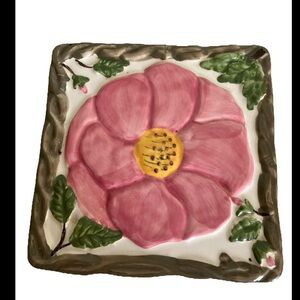Handpainted Rose Trivet Hand Painted Franciscan Desert Rose Replacements